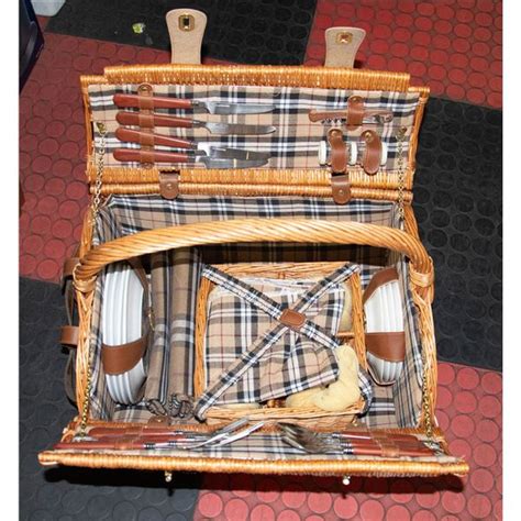 burberry picnic basket